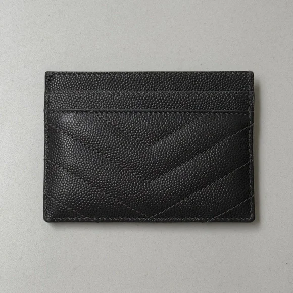 YSL card holder (Storm)